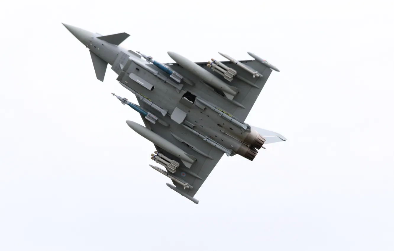 Photo wallpaper weapons, army, the plane, Eurofighter Typhoon ZK356