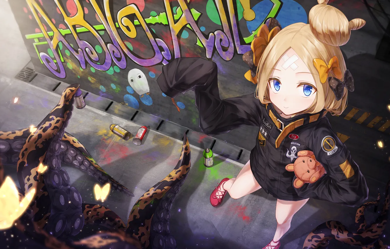 Photo wallpaper graffiti, girl, supelco, Fate / Grand Order, The destiny of a great campaign