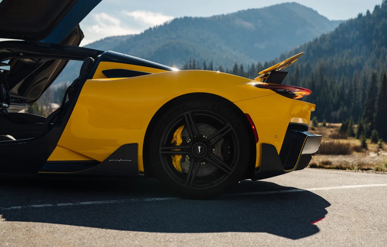 Photo wallpaper Pininfarina, The baptist, Pininfarina Battista Furiosa Package