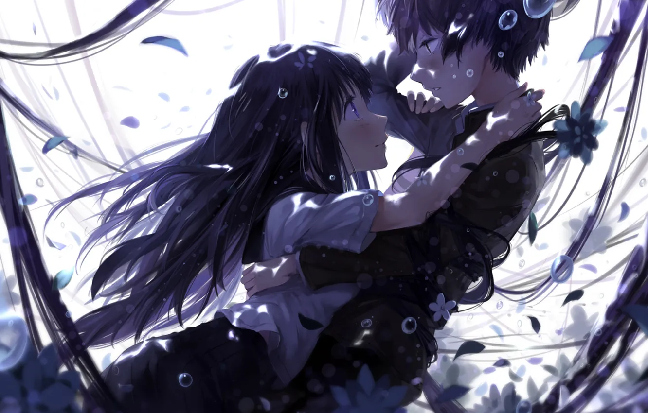 Photo wallpaper Anime, Hyouk, Chitanda Eru, The Orexin Houtarou.