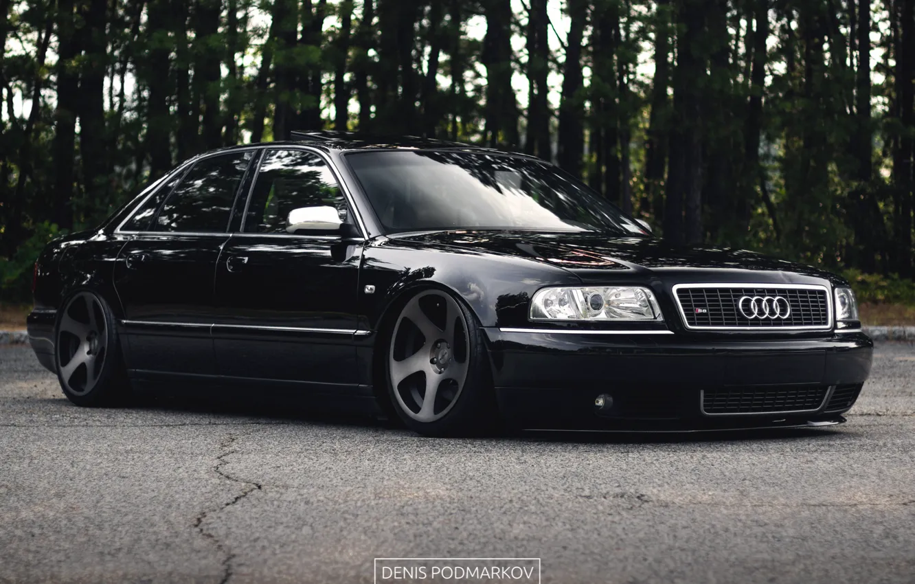 Photo wallpaper Audi, stance