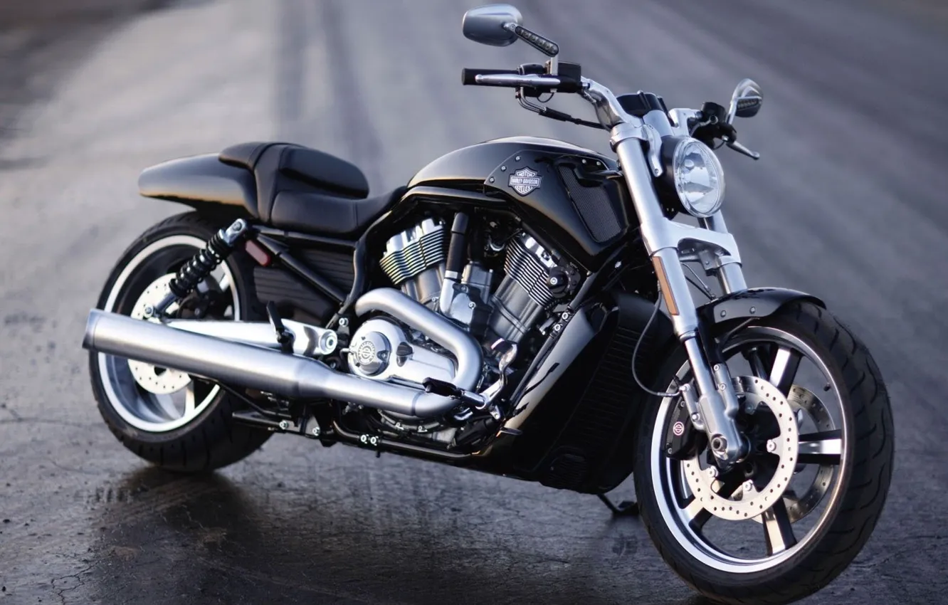 Photo wallpaper Harley, Motorcycle, Harley-Davidson, V-rod