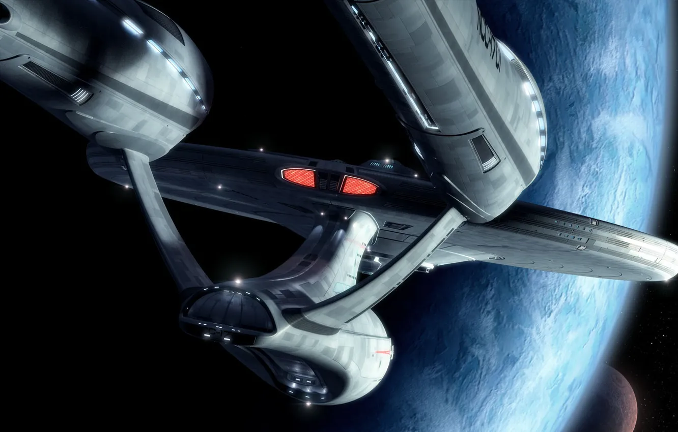 Photo wallpaper Enterprise, Star Trek, enterprise, NCC1701, star trek