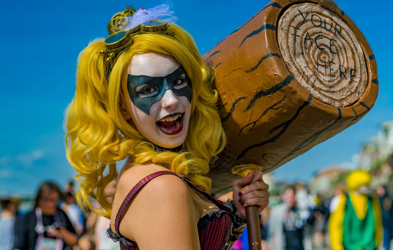 Photo wallpaper girl, style, cosplay