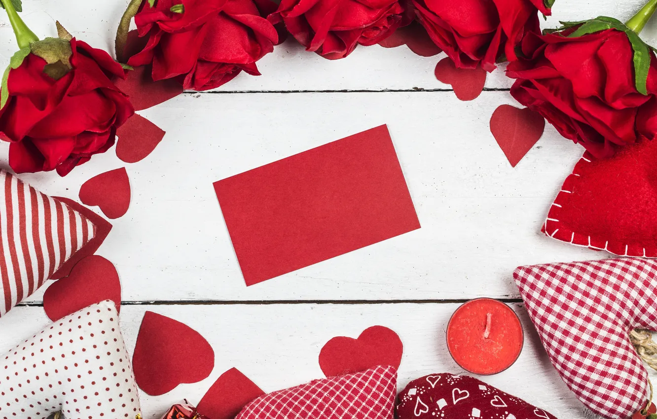 Photo wallpaper love, flowers, heart, roses, frame, red, love, romantic