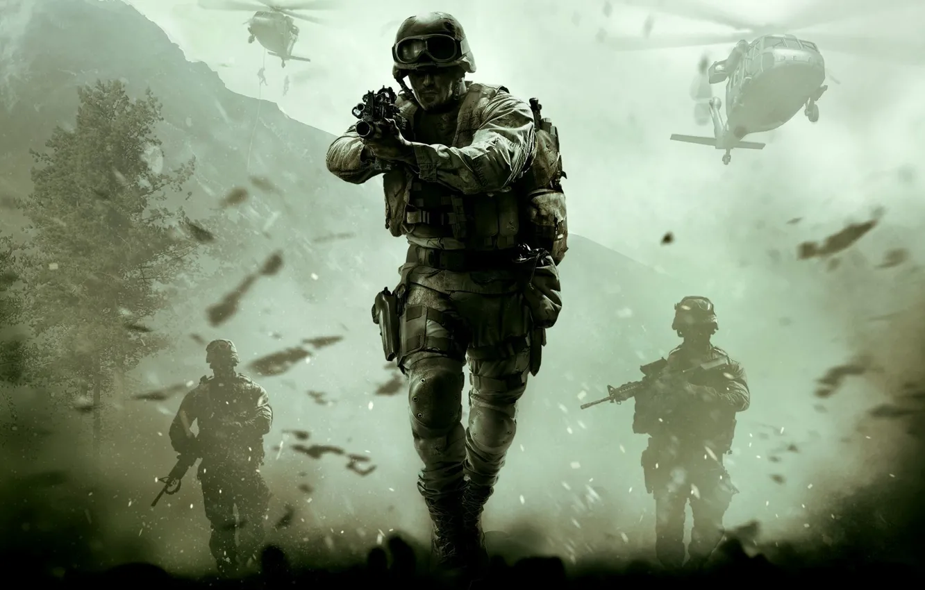 Photo wallpaper Call of Duty, CoD, Modern Warfare, Activision, Infinity Ward, Raven Software, Remastered, Call of Duty: …