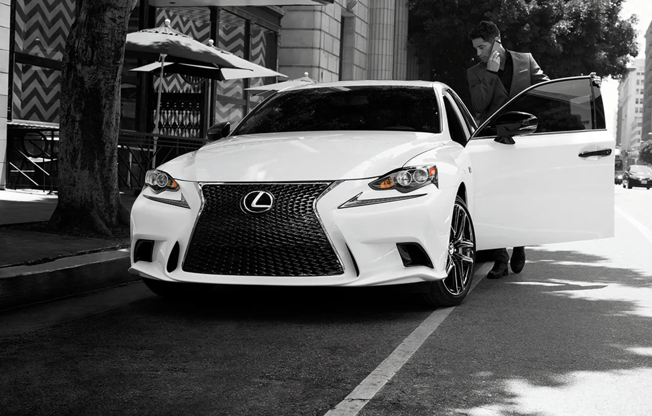 Photo wallpaper machine, man, luxury