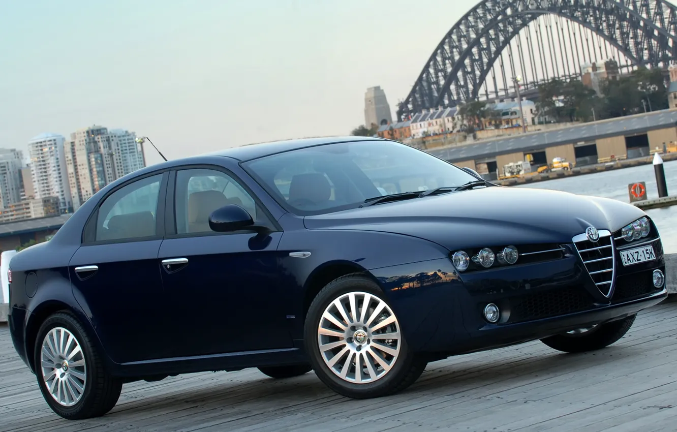 Photo wallpaper Alfa Romeo, Alfa, Romeo, 159, JTS, Alfa 159, alfa romeo 159