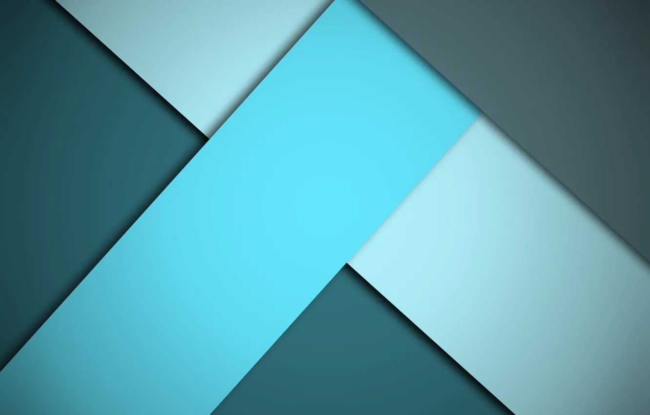 Photo wallpaper line, green, blue, design, color, material