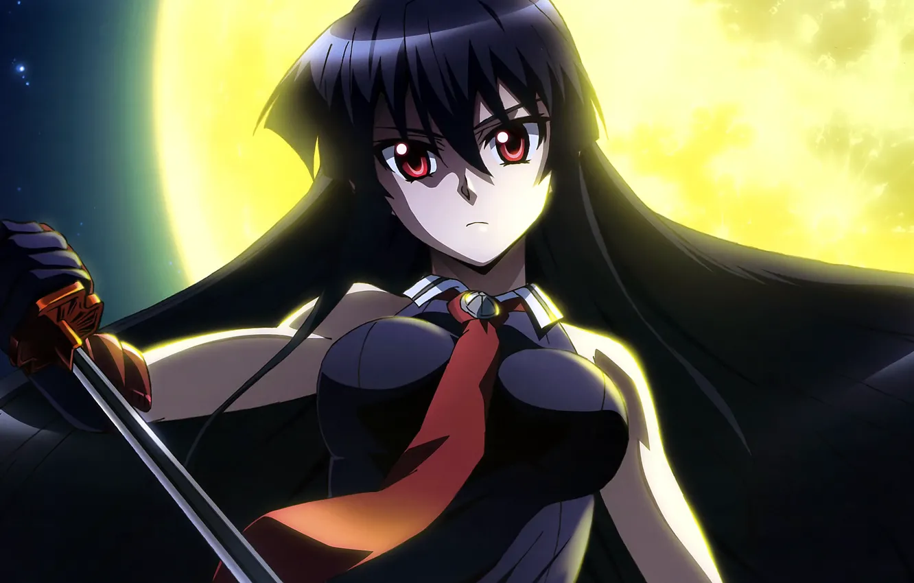 Photo wallpaper girl, katana, Akame ga Kill, akame, Akame GA Kill, Night Raid