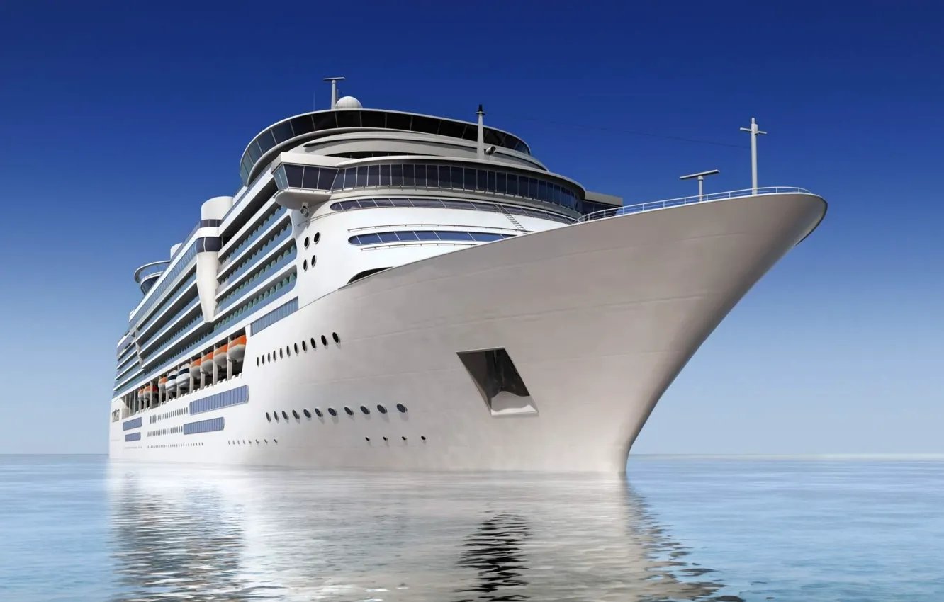 Photo wallpaper wallpaper, ship, picture, ships, Cruise