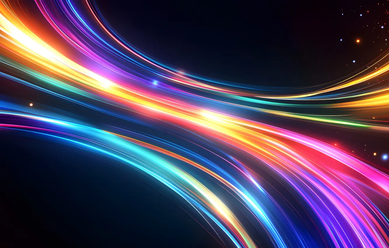 Photo wallpaper abstract, Galaxy, energy, cosmic, futuristic, Dynamic, Colorful Background, Neon trails