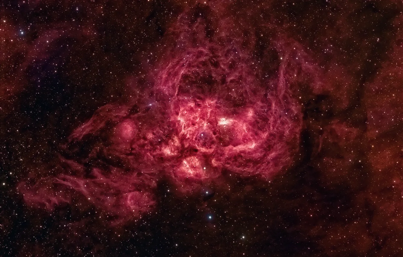 Photo wallpaper Stars, Space, NGC 6357, Emission, Nebula in Scorpio