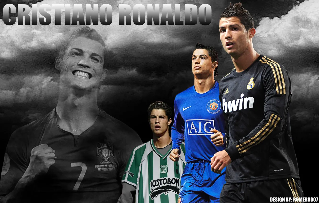 Photo wallpaper football, sport, Ronaldo, great player