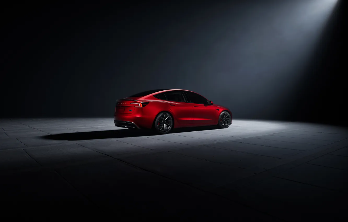 Photo wallpaper Tesla, 2024, Tesla Model 3 Performance