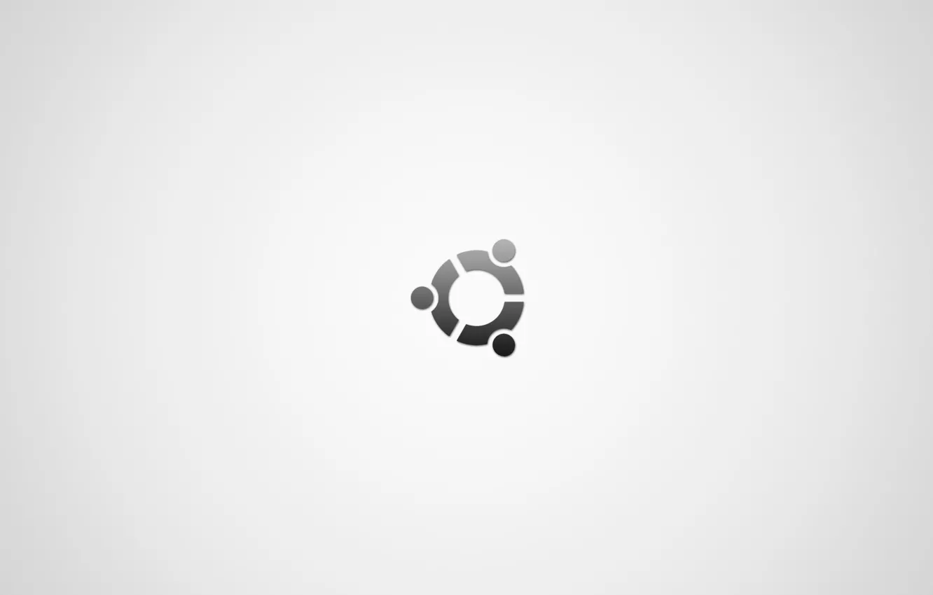 Photo wallpaper minimalism, logo, logo, brand, brand, 2560x1440, ubuntu os, Minimalism