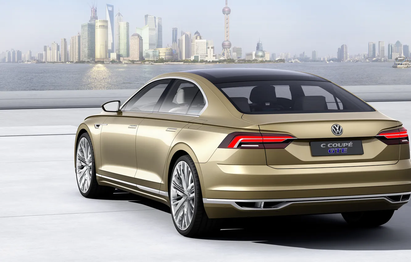 Photo wallpaper Volkswagen, Coupe, Volkswagen, GTE, 2015