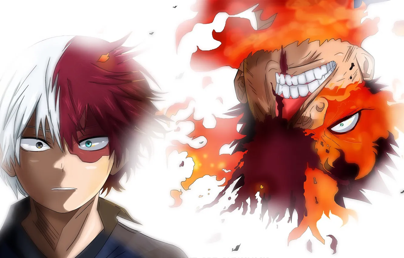 Photo wallpaper Boku No Hero Academy, Todoroki Shoto, My Hero Academy, Todoroki