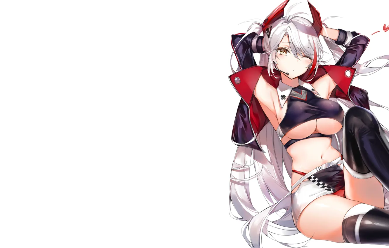 Photo wallpaper girl, sexy, boobs, anime, pretty, babe, thigh, thick