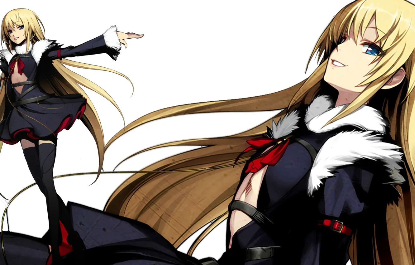 Photo wallpaper anime, present, Guilty Crown - Lost Christmas Girl