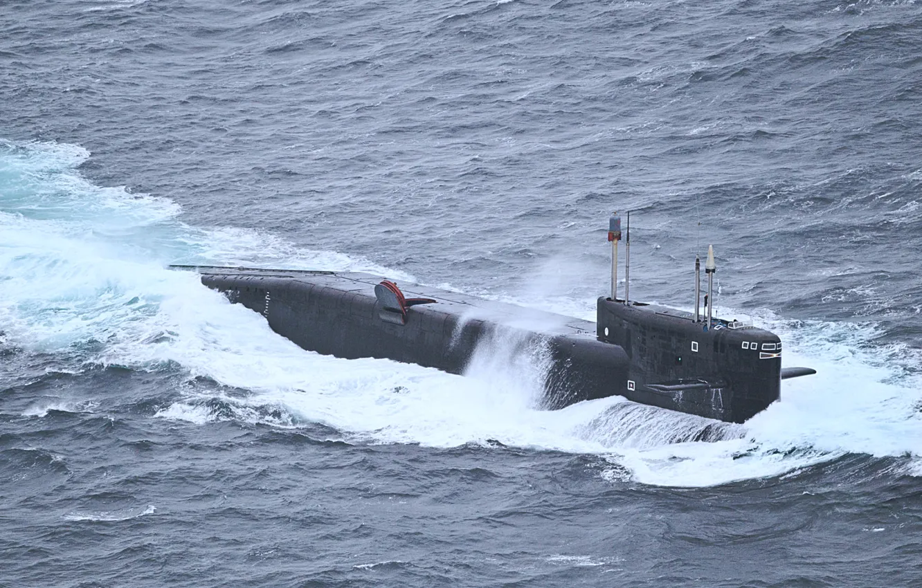 Photo wallpaper submarine, atomic, 667BRDM