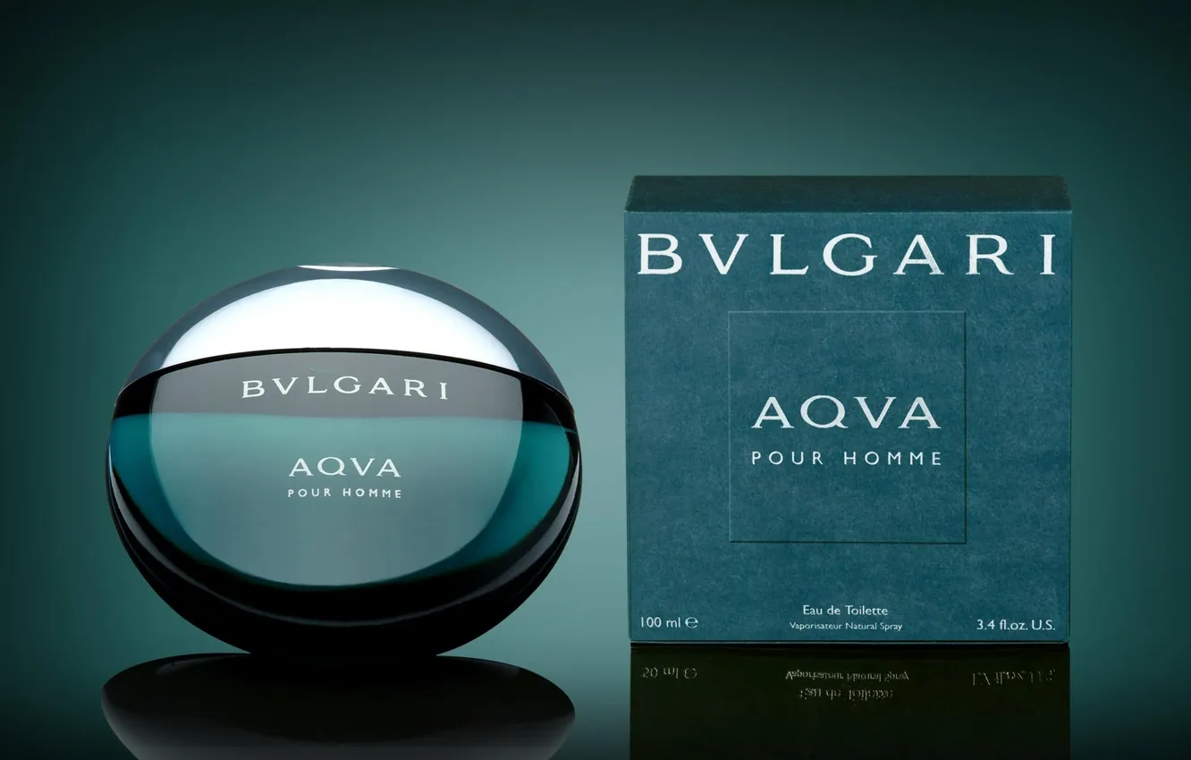 Photo wallpaper bottle, Bvlgari, fragrance, toilet water, Advertising Company, aqua men