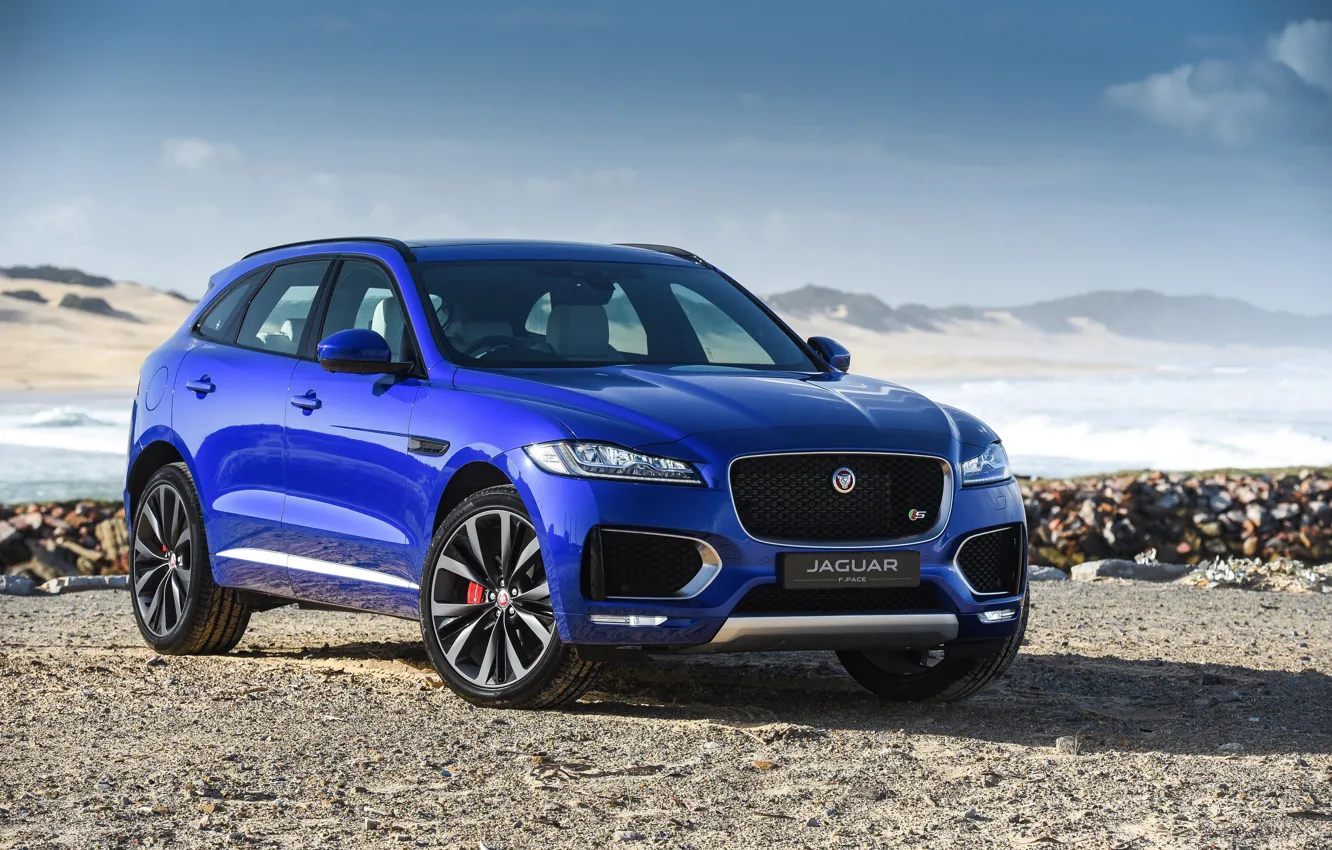 Photo wallpaper Jaguar, SUV, Jaguar f-pace, F-pace