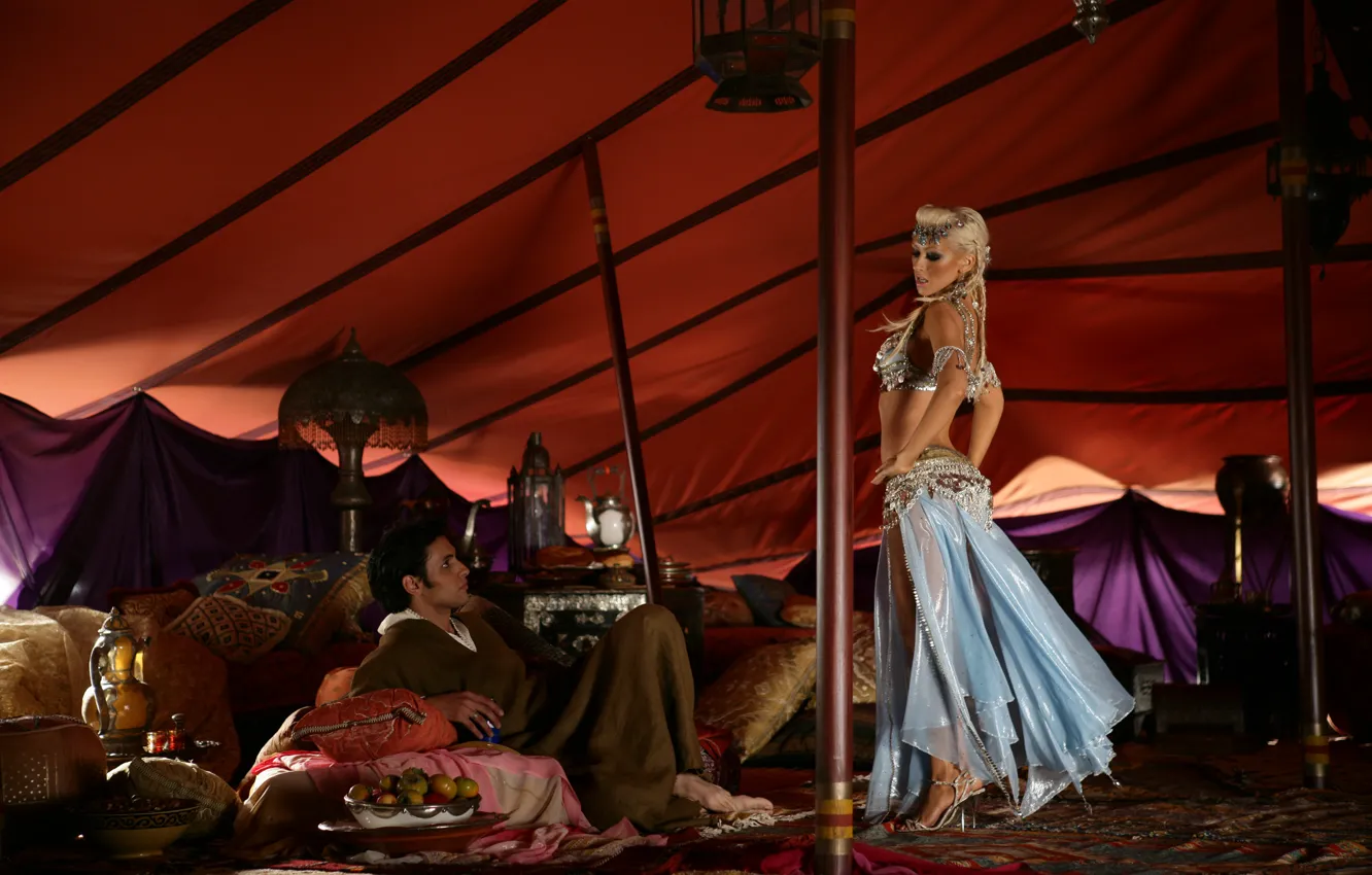 Photo wallpaper girl, blonde, male, singer, Christina Aguilera, celebrity, Christina Aguilera, dancing