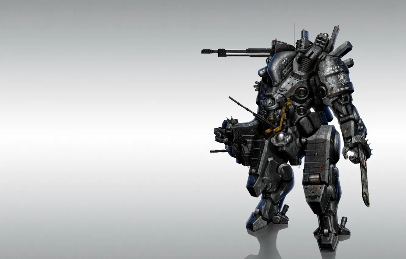 Photo wallpaper soldiers, armor, the exoskeleton, heavy armor