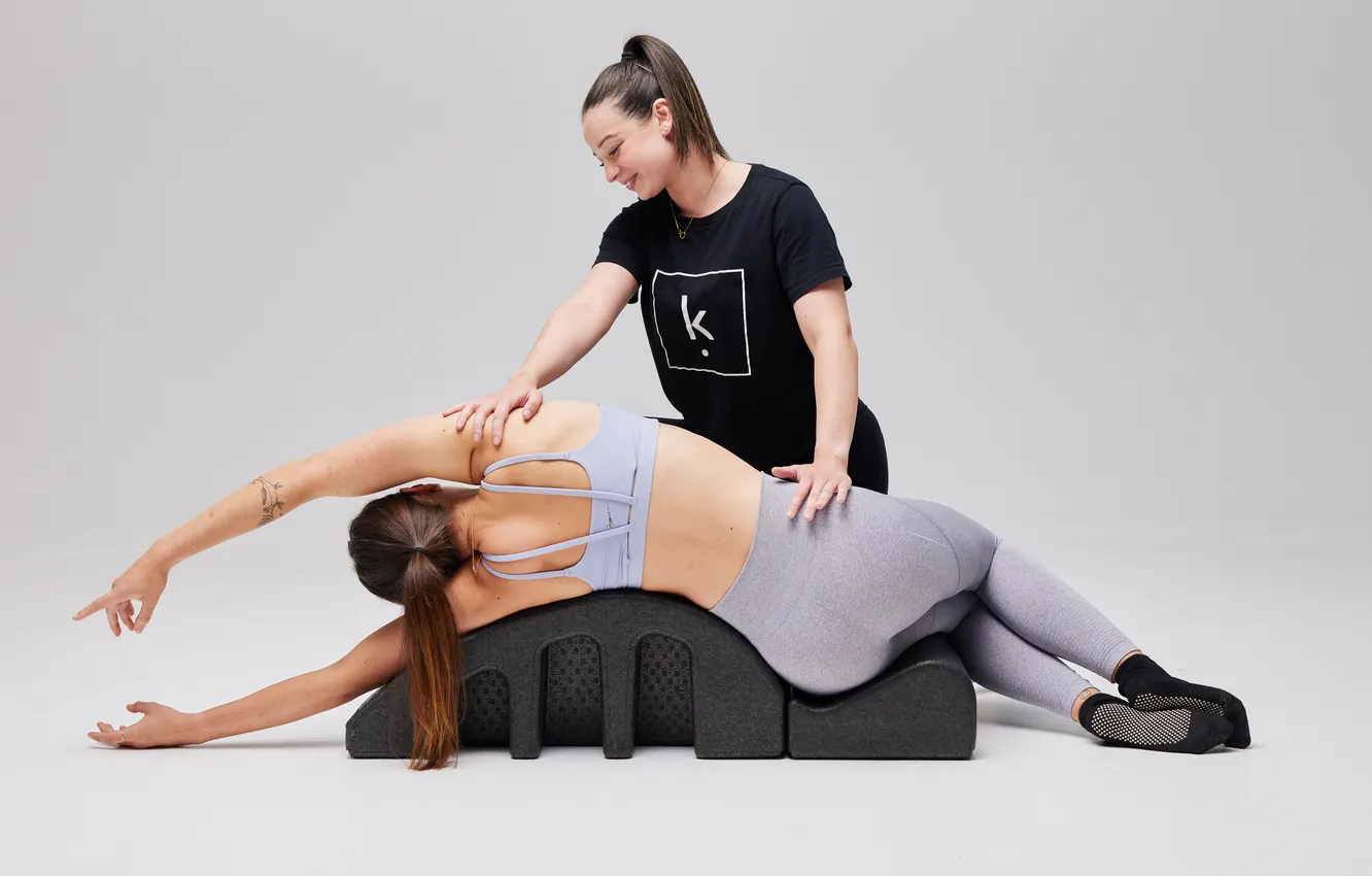 Photo wallpaper gym, leggings, woman fitness, Buttock, activewear, woman exercises, woman streching, woman workout