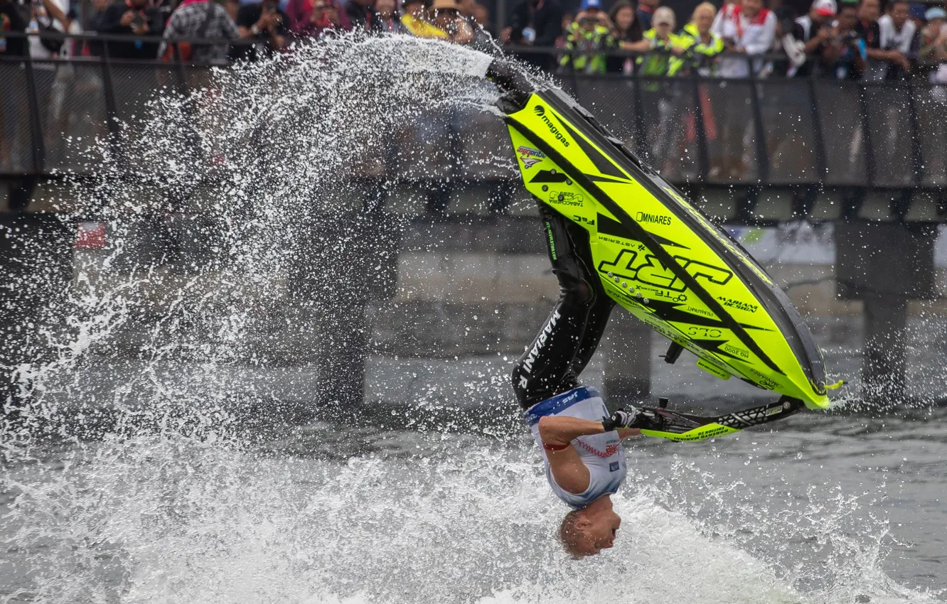 Photo wallpaper race, boat, speed