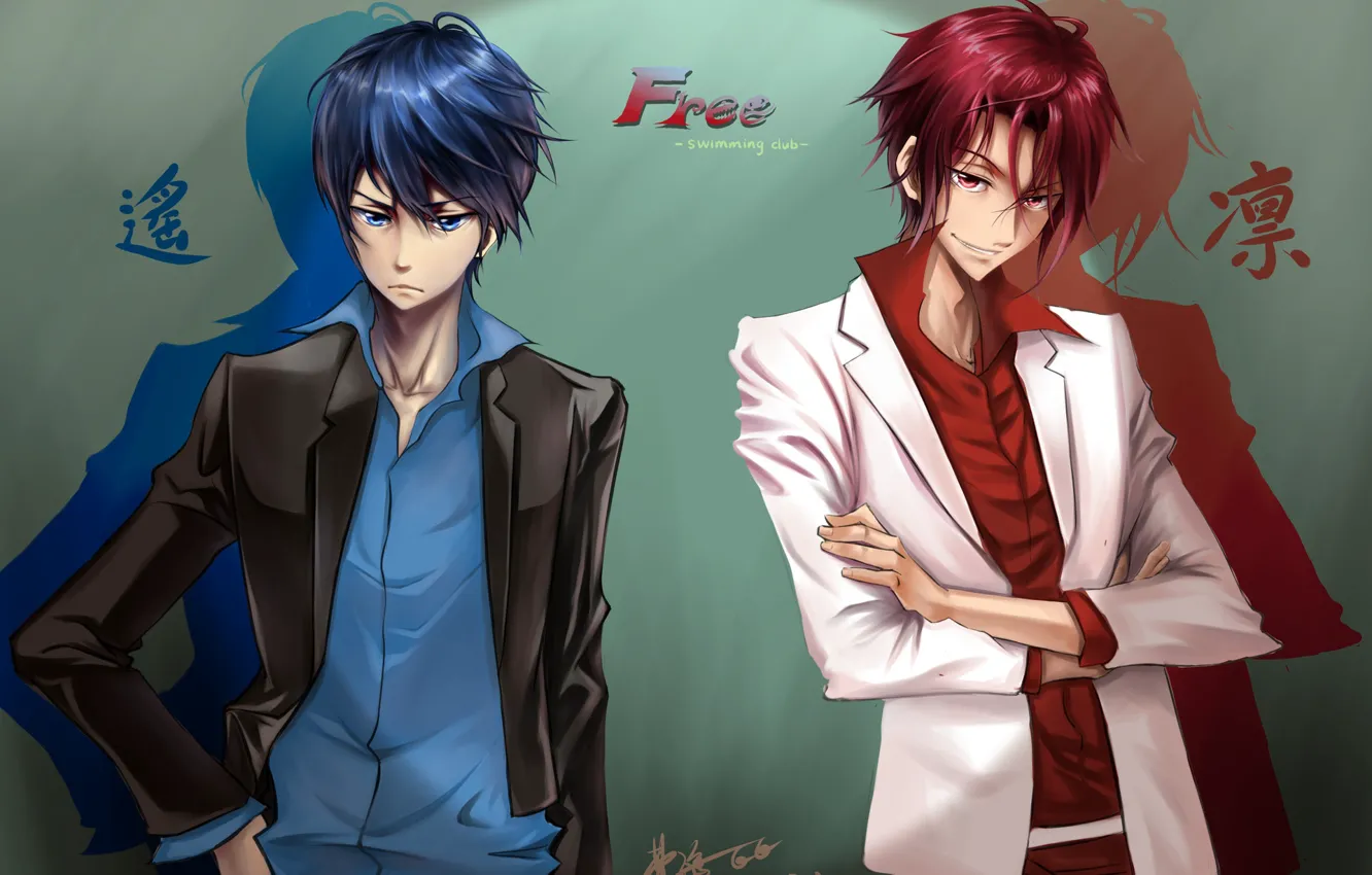 Photo wallpaper anime, art, guys, 2013, c home