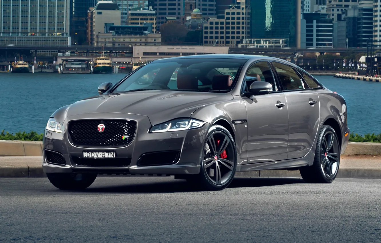 Photo wallpaper Jaguar, Jaguar, Sedan, XJR