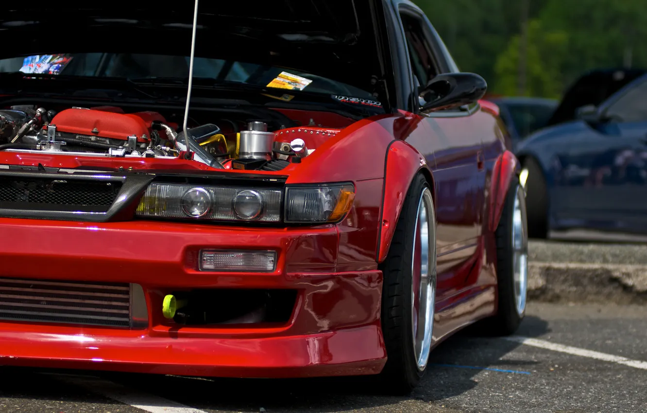 Photo wallpaper cars, Silvia, Nissan, cars, Nissan, s13, auto wallpapers, car Wallpaper