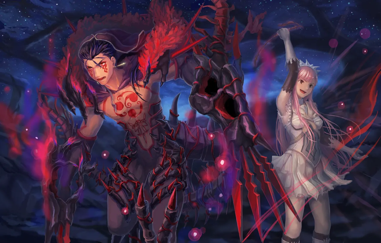 Photo wallpaper anime, art, characters, Fate Grand Order, grand order