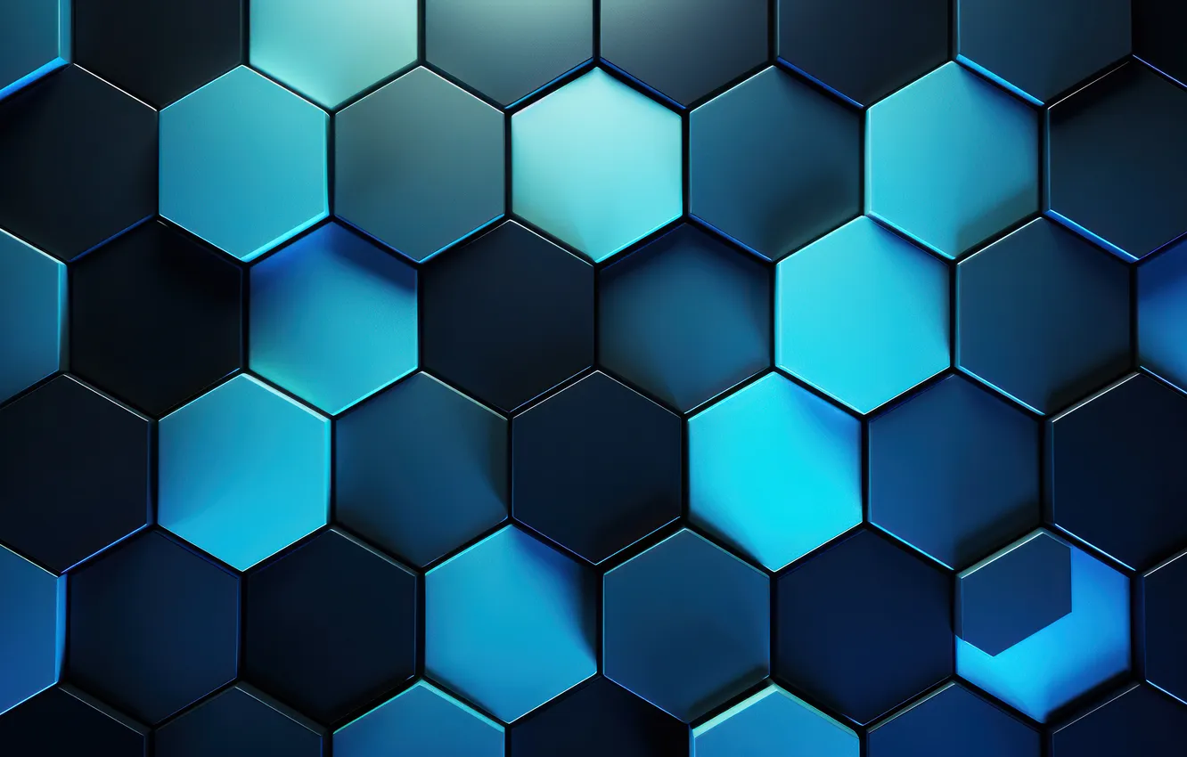 Photo wallpaper blue, abstraction, grey, blue, cell, blue background, relief, cell