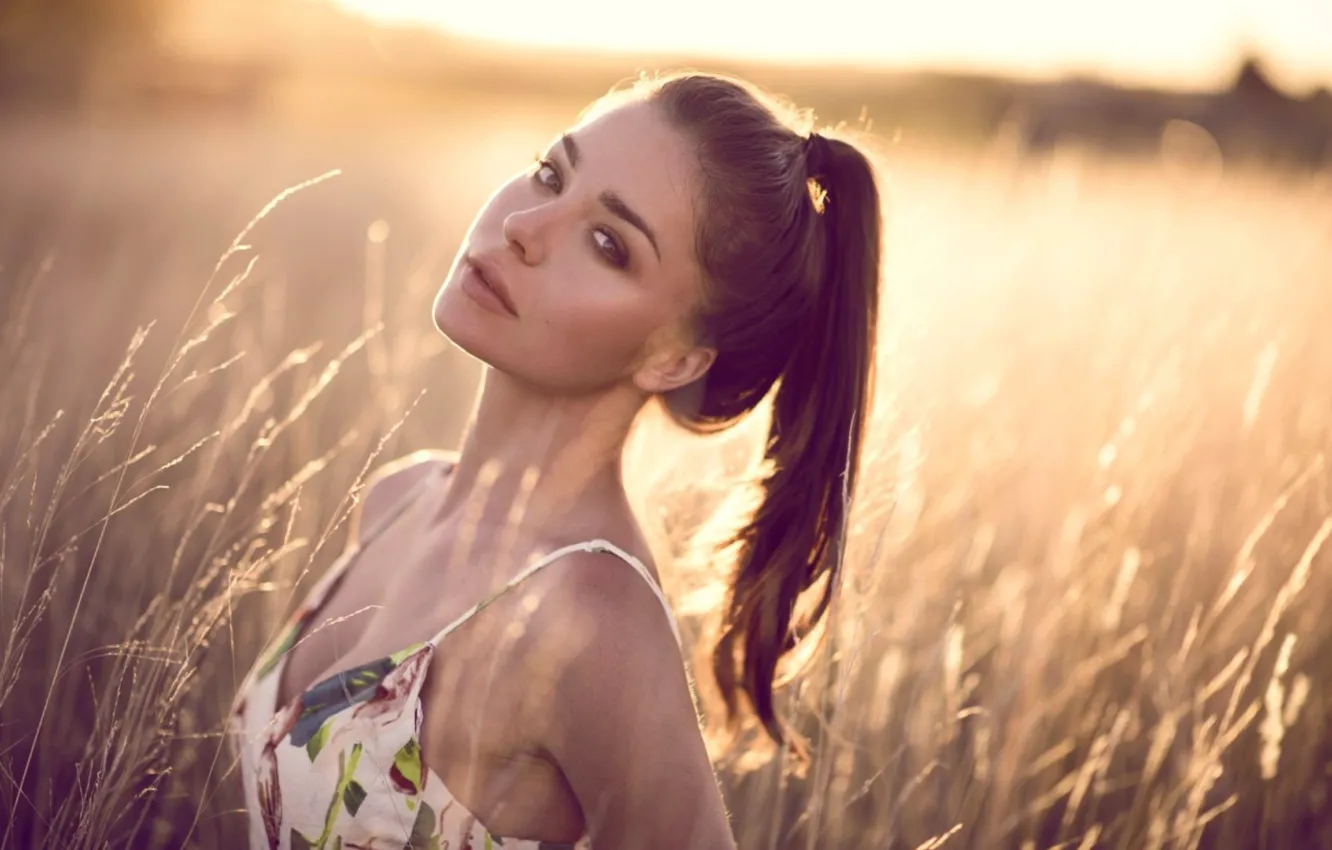 Photo wallpaper look, girl, model, beauty, Anastasia, Nastya, Panteleeva