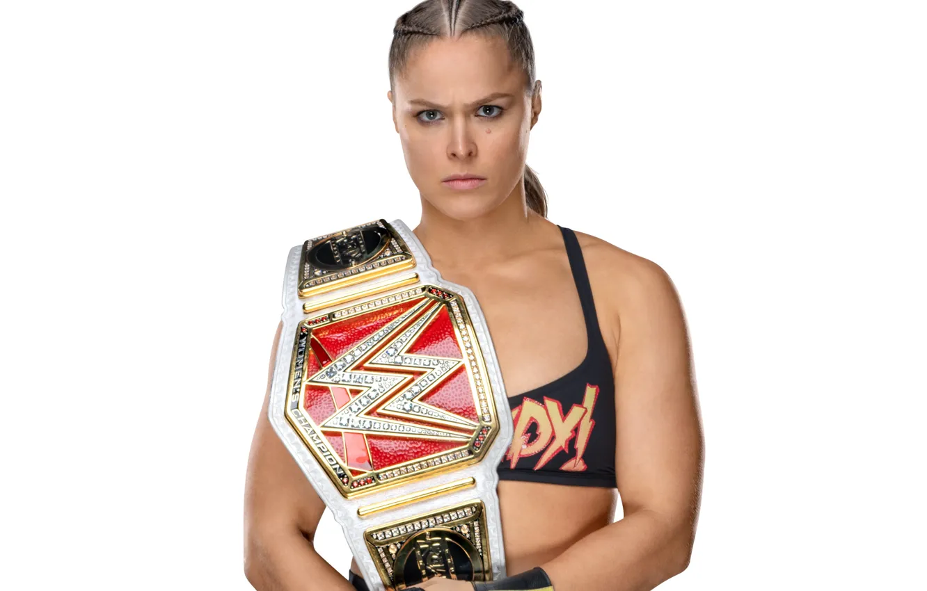 Photo wallpaper look, pose, actress, gloves, stand, wrestler, hair, WWE