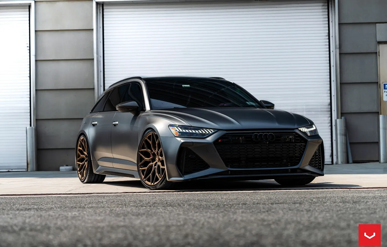 Photo wallpaper Audi, Forged, Vossen, RS6