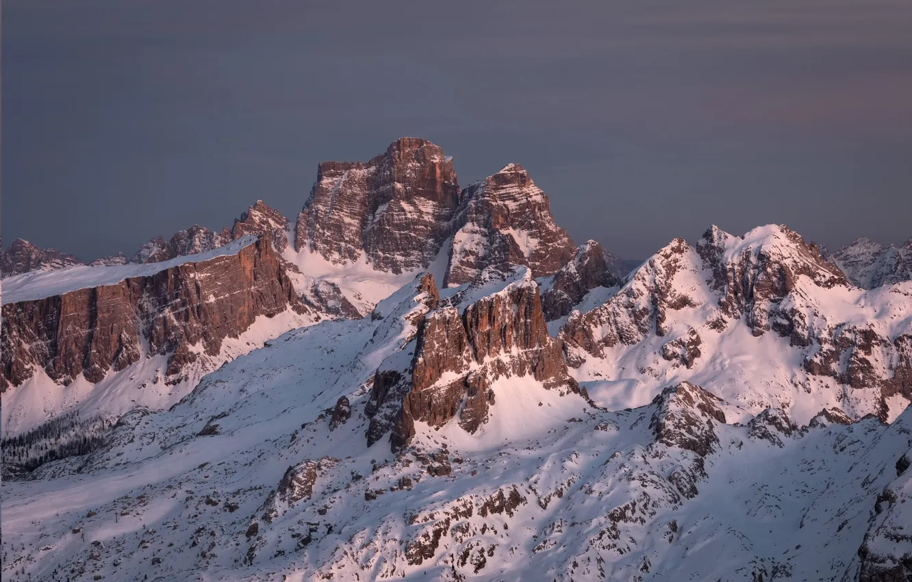 Photo wallpaper Italy, The Dolomites, Cortina d'ampezzo
