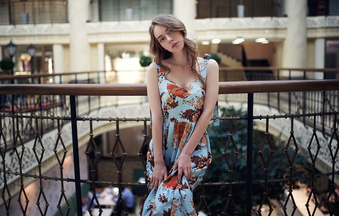 Photo wallpaper girl, dress, Michael Bazaars, Polina Share