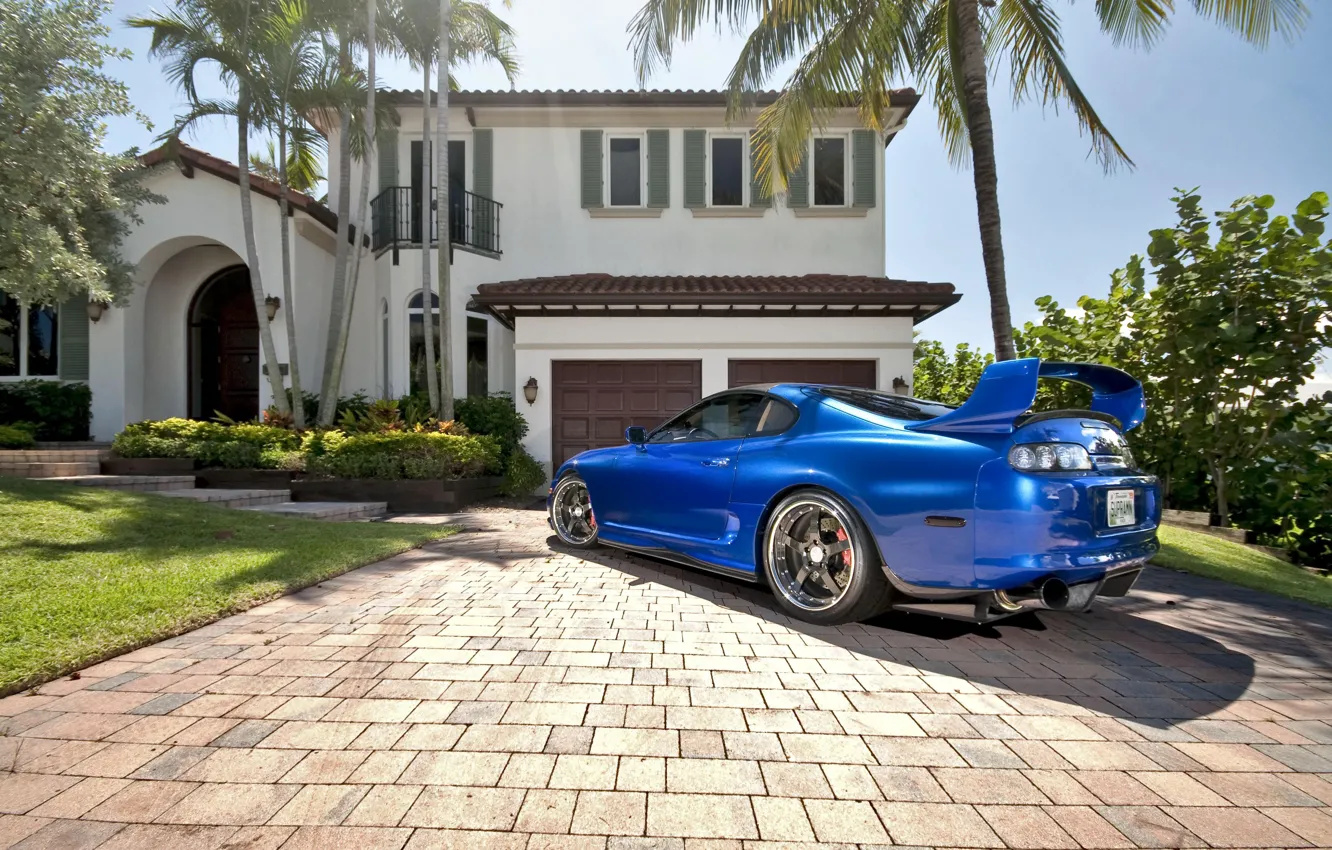 Photo wallpaper Toyota, wallpers, Supra