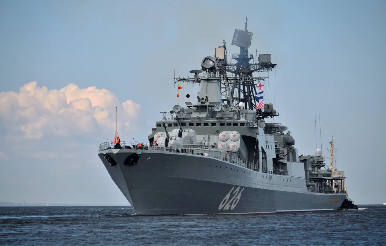 Photo wallpaper ship, large, Baltika, anti-submarine, Vice Admiral Kulakov