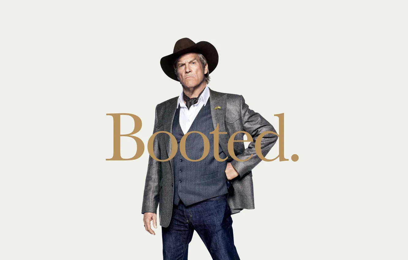 Photo wallpaper background, jeans, hat, costume, tie, jacket, poster, Jeff Bridges