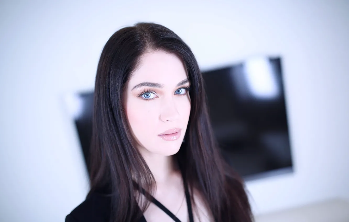 Photo wallpaper look, girl, model, brunette, beautiful, Evelyn Claire, Evelyn Claire, Kellie Erin Paulsen-Nail