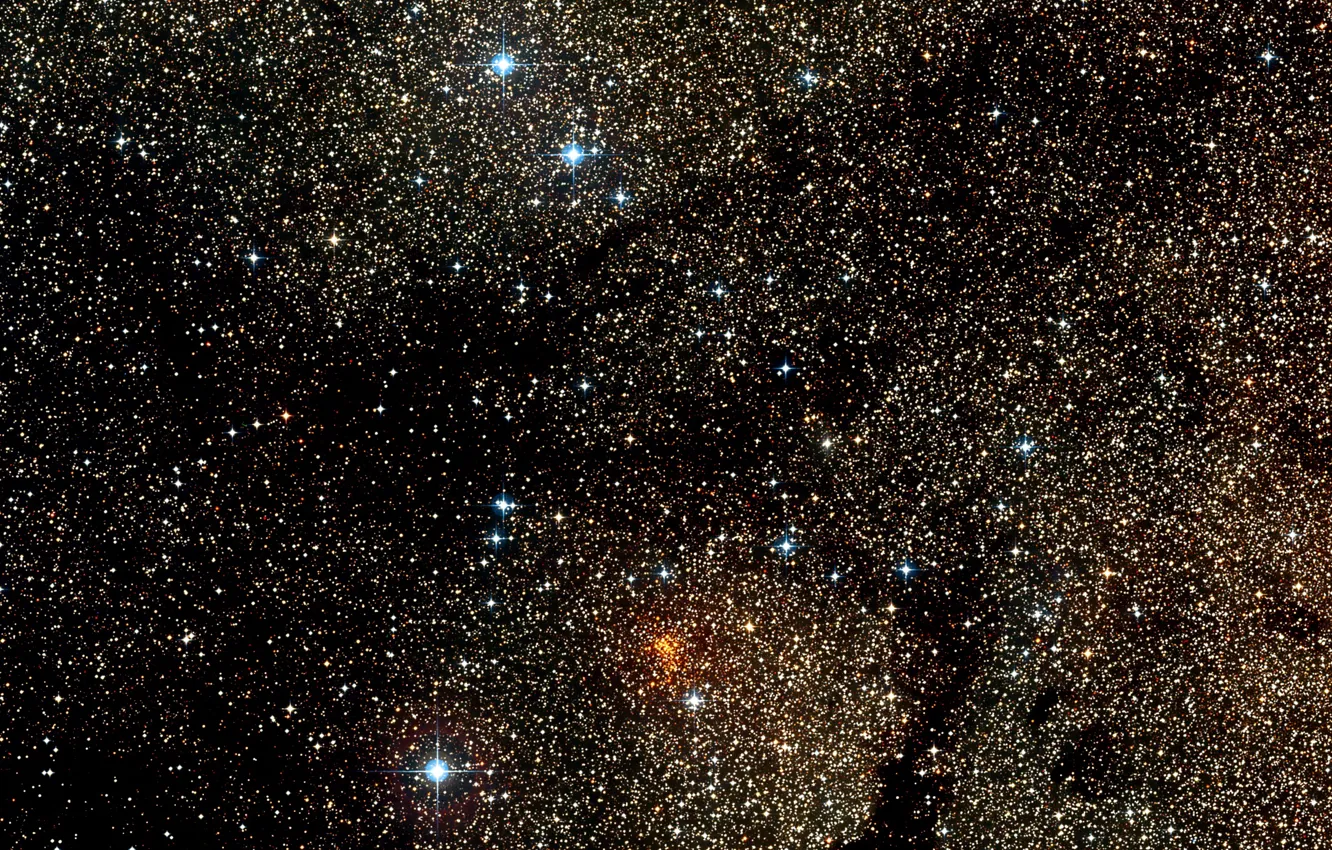 Photo wallpaper stars, Wide Field View, Digitized Sky Survey 2, Constellation of Ara, Westerlund 1, star cluster, …