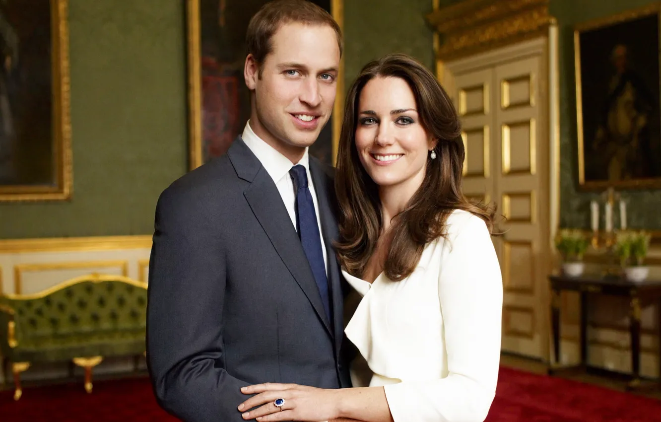 Photo wallpaper royal wedding, Kate Middleton, Prince William, Prince William, Kate Middleton, Royal wedding