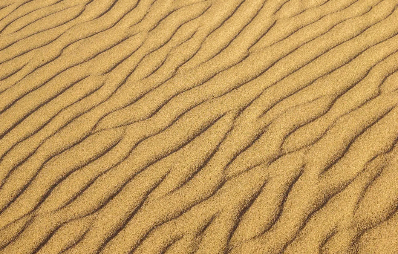 Photo wallpaper sand, wave, desert