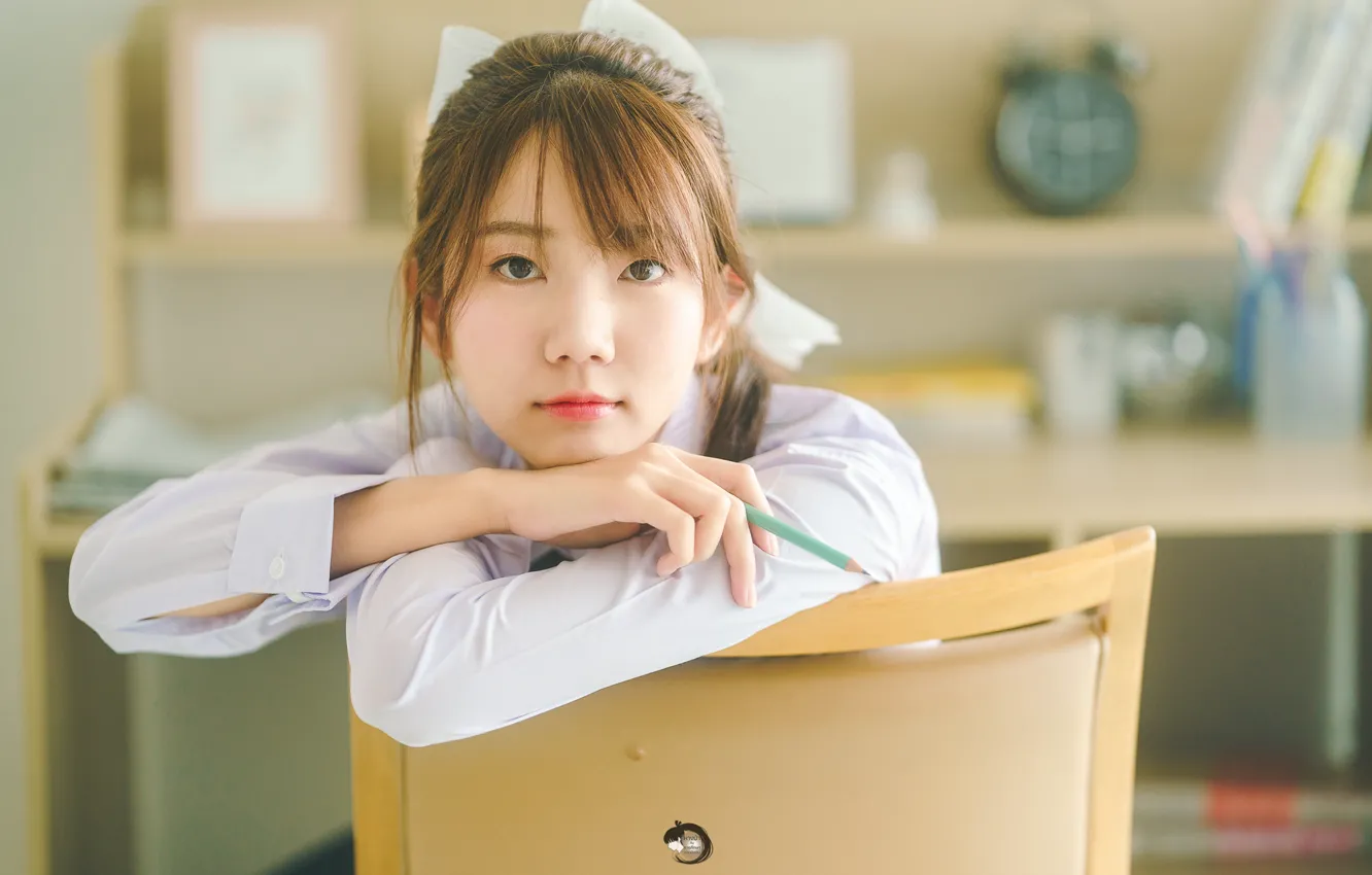 Photo wallpaper China, girl, sexy, girls, woman, model, asian, cute