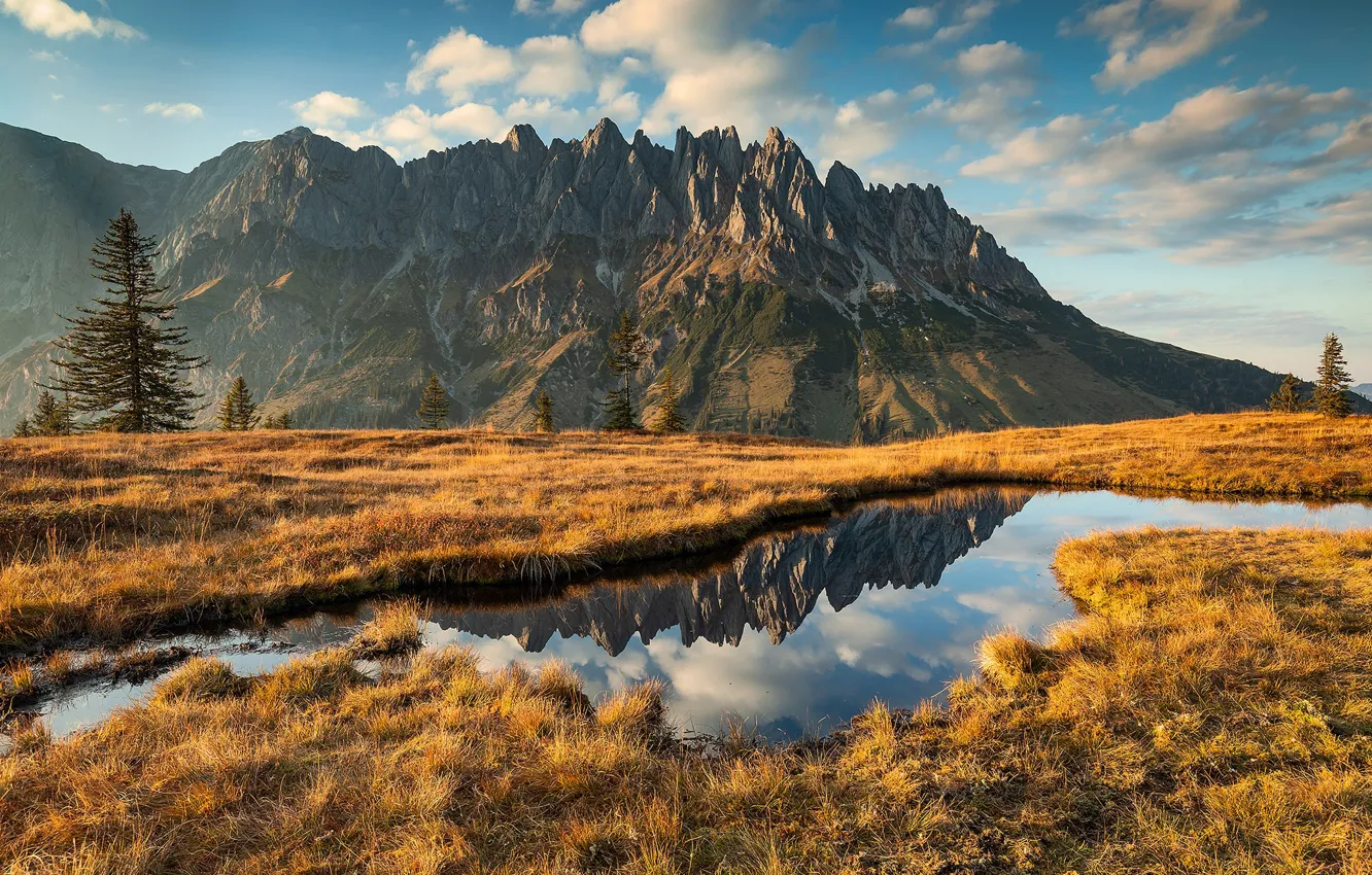 Photo wallpaper mountains, Austria, Austria